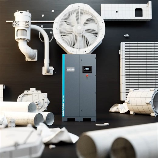 💡 “Constant demand = fixed speed” Not so fast! Only about 8% of compressed‑air systems run with truly stable airflow, even if it feels that way. Minor demand fluctuations, receiver‑tank cycling and other variations make fixed‑speed systems waste more energy than many expect. An Atlas Copco VSD compresses more intelligently adjusting motor speed to actual demand, eliminating unnecessary energy loss. 🔥 The result: lower electricity bills and a greener footprint even in “steady” operations. Have 