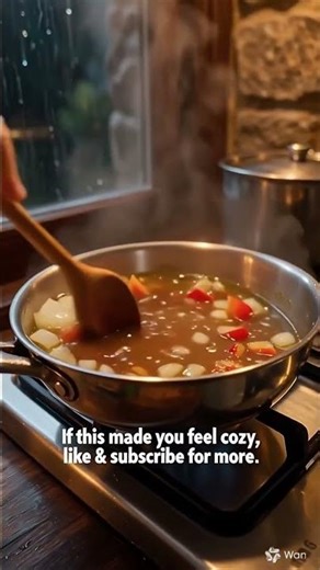 🍲 Cozy Kitchen Nights | Relaxing Cooking ASMR & Warm Vibes ✨