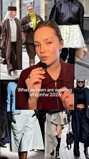 What women are wearing at Copenhagen fashion week 2026!#copenhagenfashionweek #copenhagen #cphfw