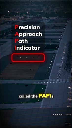 PAPI Lights Explained | How to Judge Airplane Height