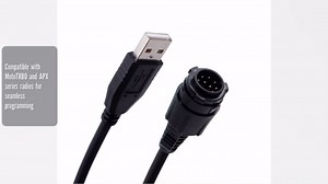 Accessoryway Replace HKN6184 USB Programming Channel Cable for Motorola MotoTrbo APX-4500 APX-6500 APX-7500 XTL5000 XTL2500 XPR-4550 DGM-4100 DGM-6100 Mobile Radio