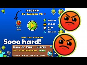 This secret level its so hard on Geometry Dash Lite