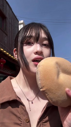 맛있는 차이나타운 공갈빵 먹방 ASMR