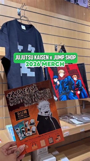𝐒𝐞𝐫𝐢𝐤𝐚 (Shaggy) 🇯🇵🇧🇩 on Instagram: "New JJK merch in JUMP SHOP! 🧡 With Jujutsu Kaisen Culling Game craze going strong, Jump Shop has restocked and even brought in new JJK items featuring Yuji Itadori, Sukuna, Yuta Okkotsu, Megumi Fushiguro, and more! They’re also selling brand new Geto Suguru birthday merch at the counters. ✨ Jump Shops in Shibuya also has a JJK-themed wall for photo ops. 👀 This shop also has a variety of Sukuna merch too. 🤣 If you’re in Shibuya, don’t forget to che