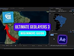 GeoLayers 3 Ultimate Beginners Guide Tutorial | Adobe After Effects Plugin