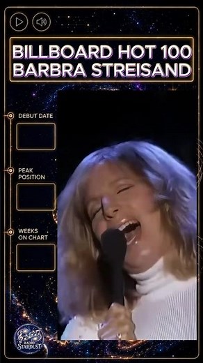 BARBRA STREISAND DOMINATED BILLBOARD WITH THESE SONGS ✨