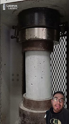 Concrete Compression Test. #engineering #civilengineering #concrete