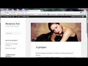 Tutoriel Wordpress - 20 - Créer une page