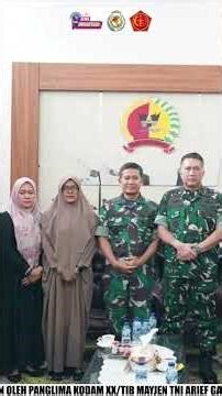 The Indonesian National Armed Forces (TNI) Provides Compensation to Families of Soldiers Killed i...