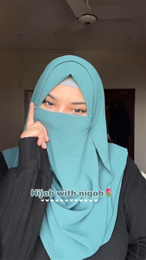 𝐉𝐚𝐯𝐲𝐫𝐢𝐚𝐡 𝐐𝐚𝐝𝐢𝐫 | 𝐇𝐢𝐣𝐚𝐛𝐢 👑🇵🇰 on Instagram: "Hijab with niqab Tutorial 🌷🎀 [Niqab Tutorial, niqabi, hijab tutorial, instagram, trending, niqabi, modest]"