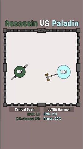 Assassin 🔪 VS 🔨 Paladin