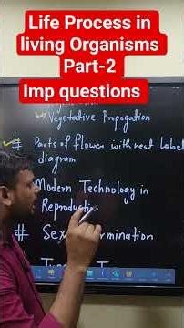 Class 10th Science Part-2 Chapter 3 | Life Processes in Living Organisms Part-II Important Questions