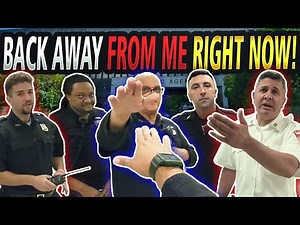 Courthouse Security Tries To Go HANDS ON! Journalist Surrounded Over Unconstitutional Judges Order!