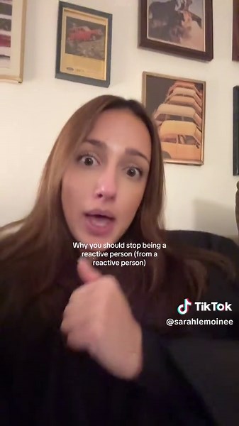 On today’s lesson of Sarah academy: Being a reactive person makes you so easy to manipulate. I get pushed to my breaking point and react but then im the problem and they did nothing wrong so to fix that i am learning how to regulate my emotions because all though people think that regulating emotions is a skill 7 year olds have it’s actually not and it’s really never properly taught. Now I just need to learn how to regulate my emotions so if you have tips LMK #reactiveperson #emotionalregulation