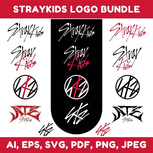 Stray Kids SVG Bundle | SKZ & SKZOO Logos, Kpop Cut Files (cricut, Silhouette) - Etsy