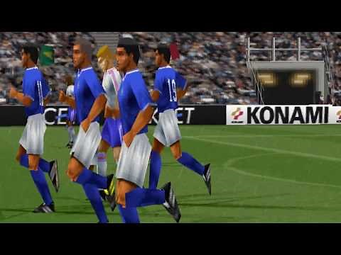 PS1 - ISS Pro Evolution 2 - GamePlay [4K]