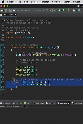 How for-each Loop works in Java | Java