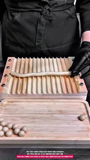 Dough Ball Forming Tools Creates 40 Perfect Balls/Minute with Ultra-Fast Manual Pres
