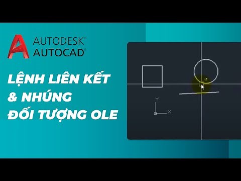 Lệnh Liên Kết Và Nhúng Đối Lượng OLE Trong Phần Mềm Autocad