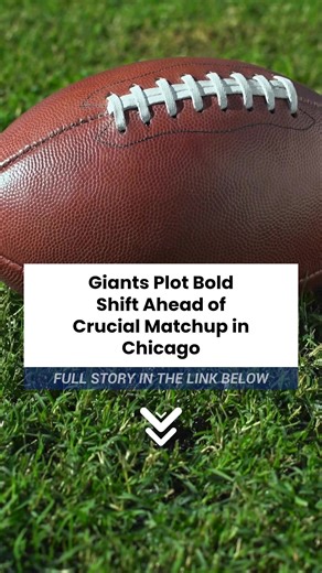 👉 Full Story: https://go.fanrecap.com/Yo29z5 #NYGiants #GiantsPride #NFL #GiantsVsBears #BackOnTrack | Giants True Fans