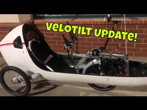 Tilting Velomobile Update-Velotilt!