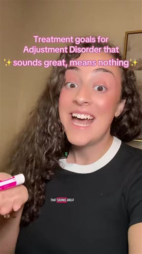 I have shared this before but I was recently specifically asked for adjustment disorder examples so here ya go!! #meanoldersistertherapist #therapistinprivatepractice #therapistsontiktok #insurancecompliance #therapistdocumentation