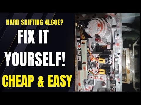 Fix Your Hard Shifting 4L60e Transmission - (Shift Solenoid, Accumulator and Fluid & Filter Change)