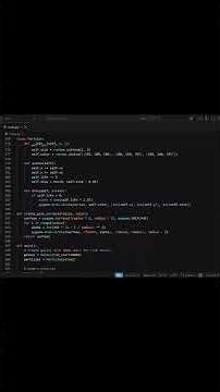 🌌 Galaxy Simulation with 8000 Stars #python #pygame #shorts