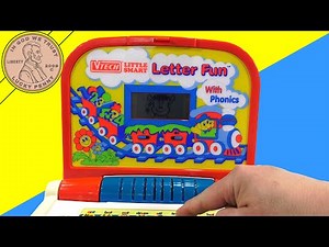 V Tech Little Smart Letter Fun With Phonics Electronic Learning Device Songs & Math