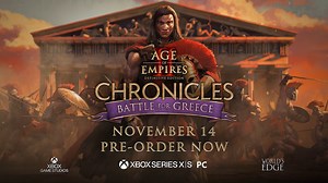 73K views · 1.9K reactions | Welcome to Chronicles, an immersive narrative expansion for #AgeofEmpiresIIDE that transports players to the world of classical antiquity. Chronicles builds on Age of Empires II’s familiar gameplay with a reimagined visual experience and a focus on epic, character-focused storytelling. We're thrilled to work with CaptureAge to present Battle for Greece!  aoe.ms/BattleForGreece | Age of Empires | Facebook