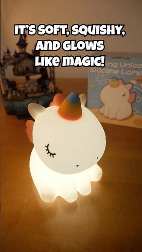 This Unicorn Night Lamp Is TOO Magical 😭🦄✨ | RGB + Tap Brightness