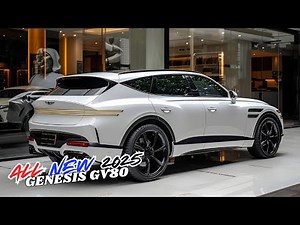 Unveiling New 2025 Genesis GV80 : First-Class Experience!