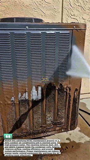 Amazing AC Unit Deep Cleaning Process | Restoring Airflow and Performance