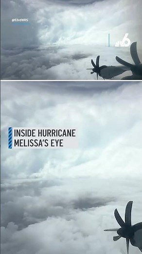 Inside Hurricane Melissa’s eye