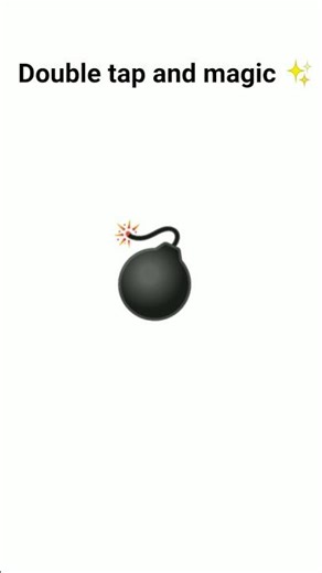 Double tap and magic ✨⭐ #magic #short #bomb