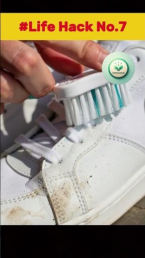 Dirty White Shoes? Clean Them Like New 👟 (Easy Hack)