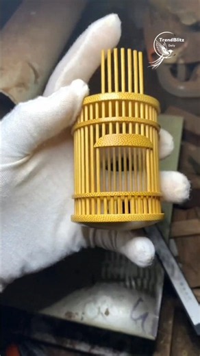 How a Traditional Bamboo Cricket Cage Is Made | Incredible Handmade Craftsmanship
