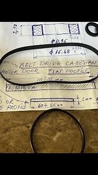 Change Belt Drive Cassette Deck Akai - F31, F51, F71 to the Door and Cabestan mecanism - Part 3