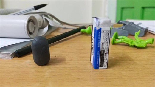 Eraser Duel: Stop Motion Battle