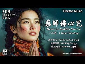 [Medicine Buddha Mantra] 1 Hour | Health & Peace Blessings | Tibetan Chant for Meditation and Sleep