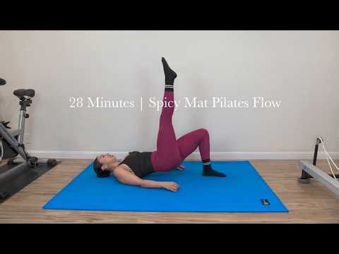 28 min Mat Pilates Flow | No Equipment | Intermediate