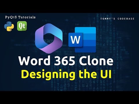 Microsoft Word 365 clone: Building the User Interface
