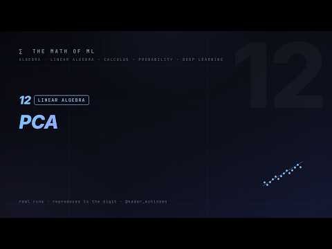 12. Singular Value Decomposition (SVD) | Maths for Machine Learning