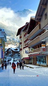 159K views · 9.7K reactions | Winter in Wengen, Switzerland | Patchara Photography | Facebook