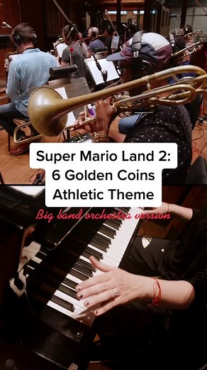 “Athletic Theme” from Super Mario Land 2: 6 Golden Coins (1992)! One of my favorite Gameboy games of all time! I played this for hours as a kid and used to let this loop to listen to this song (until Mario died haha) #jazzmusician #gamemusic #the8bitbigband #jazztok #vgmcover #jazzband #bigbandmusic #videogamemusic