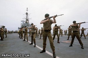 19K views · 1.5K reactions | Training & Preparation for War while on route heading South | The British Falkland Islands & British Military | Facebook