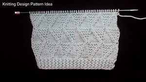 Explore Zig Zag Elegance! Elevate your knitting projects with our captivating Zig Zag pattern. Perfect for sweaters, scarves, and blankets, this versatile design adds a touch of modern flair. Dive into the world of chic and cozy creations. Click to discover the magic of Zig Zag knitting! 🌈🌟 #KnittingPatterns #ZigZagMagic | Knitting Design & Pattern Idea