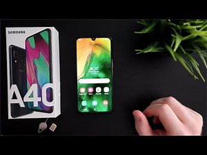 Samsung Galaxy A40 | How to Insert SIM Card (SIM 1 Slot Tutorial)