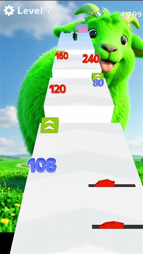 Number master run game lvl7 #shortfeed #usagame #usa #shorts