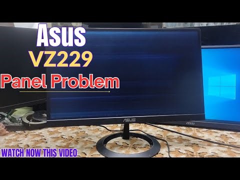 Asus Monitor VZ229 Panel Problem Repair | Created by Afjal Hossain